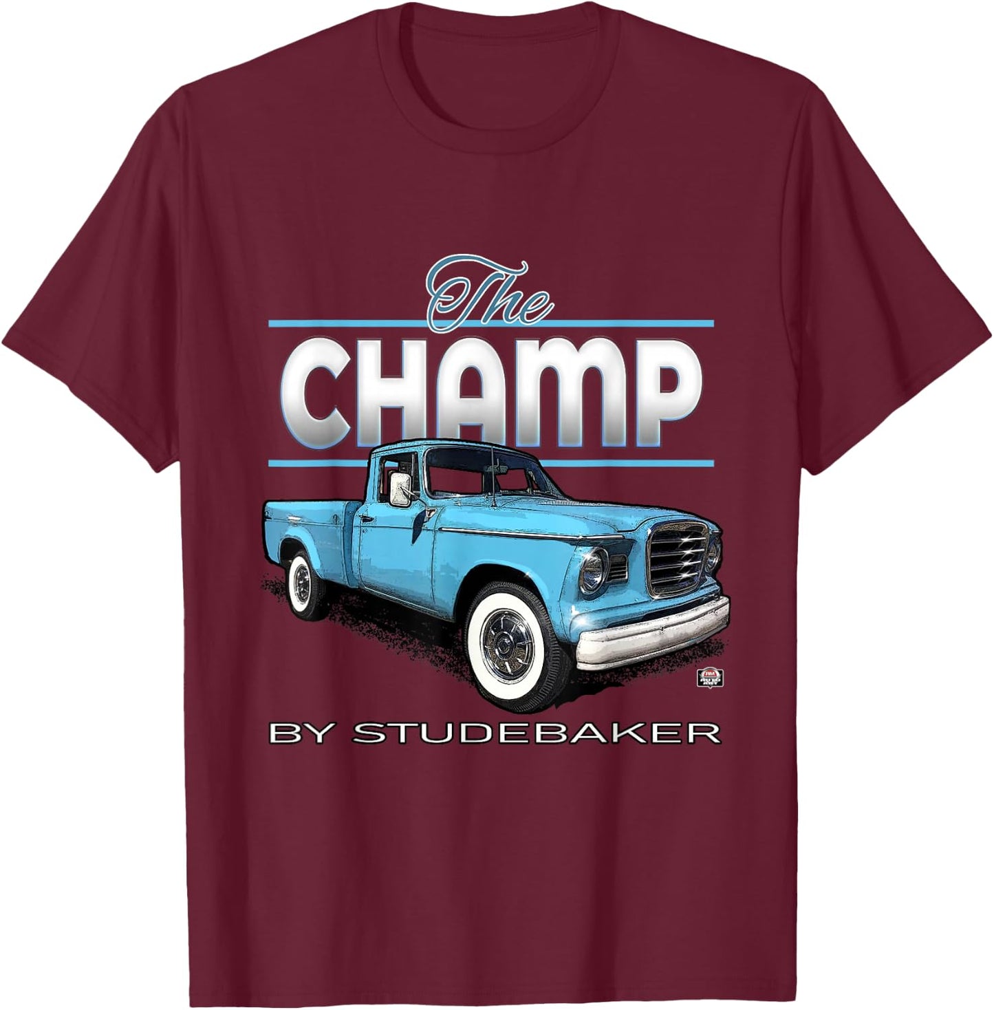 Studebaker Champ classic pick up truck T-Shirt - T-Shirt | Maroon