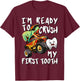 Tooth Fairy T-Rex Monster Truck Dental Hygienist Dentists T-Shirt - T-Shirt | Maroon