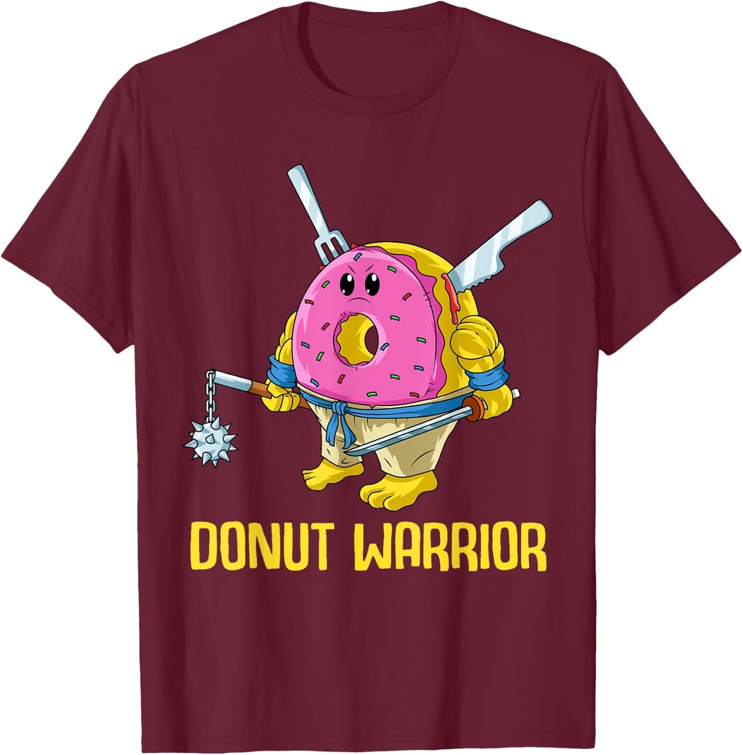 Doughnut Baking Baker Doughnut Pastry - Doughnut T-Shirt - T-Shirt | Maroon