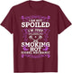 Diesel Mechanic Girlfriend Diesel Mechanic Woman T-Shirt - T-Shirt | Maroon