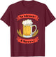 Na Zdrowie Polish Beer Drinking Toast T-Shirt - T-Shirt | Maroon