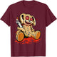 Cute Voodoo Teddy Bear Dolls Scary Acupuncture Creepy T-Shirt - T-Shirt | Maroon