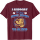 I Support Putting Animal Abusers To Sleep Funny Animal Lover T-Shirt - T-Shirt | Maroon