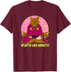 Splinter Says Namaste T-Shirt - T-Shirt | Maroon