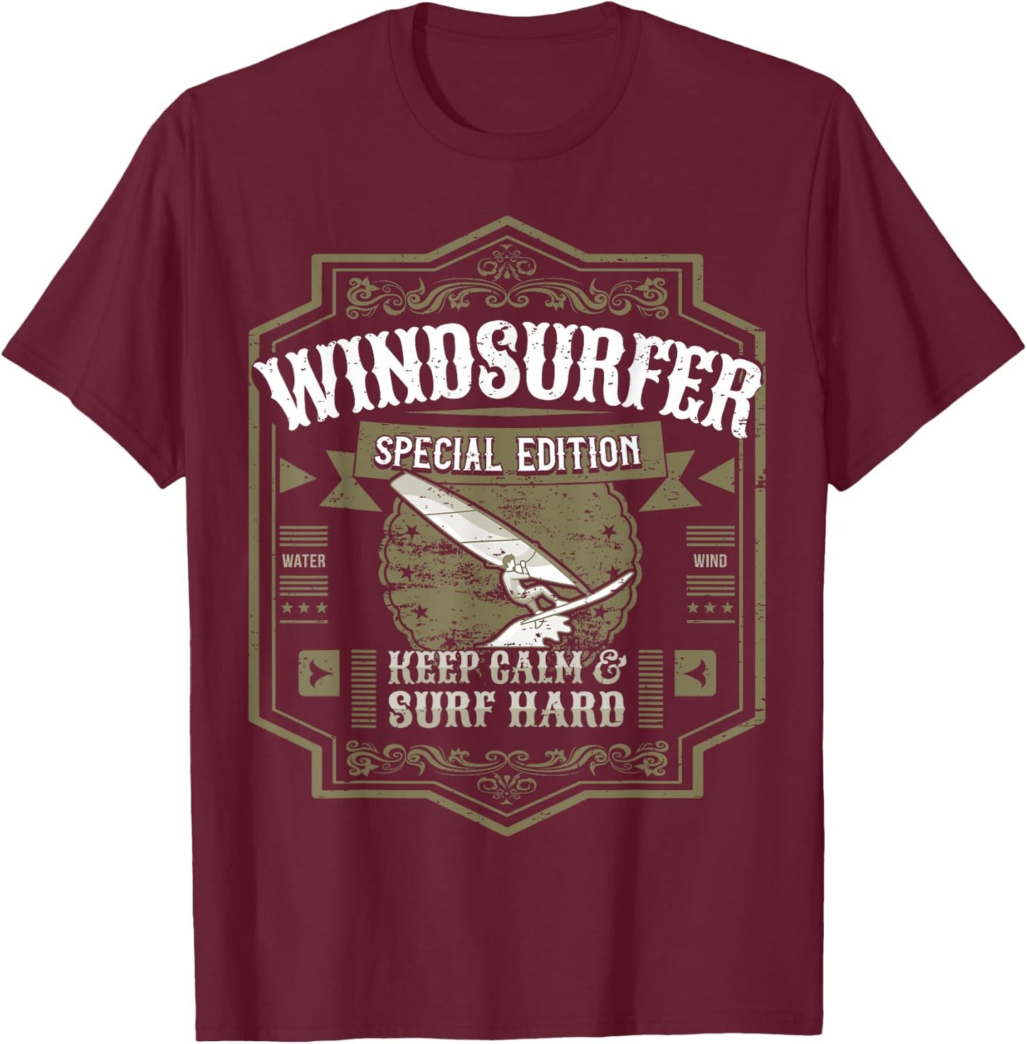 Windsurfing Special Windsurfer T-Shirt - T-Shirt | Maroon