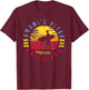 Swami's Beach | Surfing T-Shirt - T-Shirt | Maroon