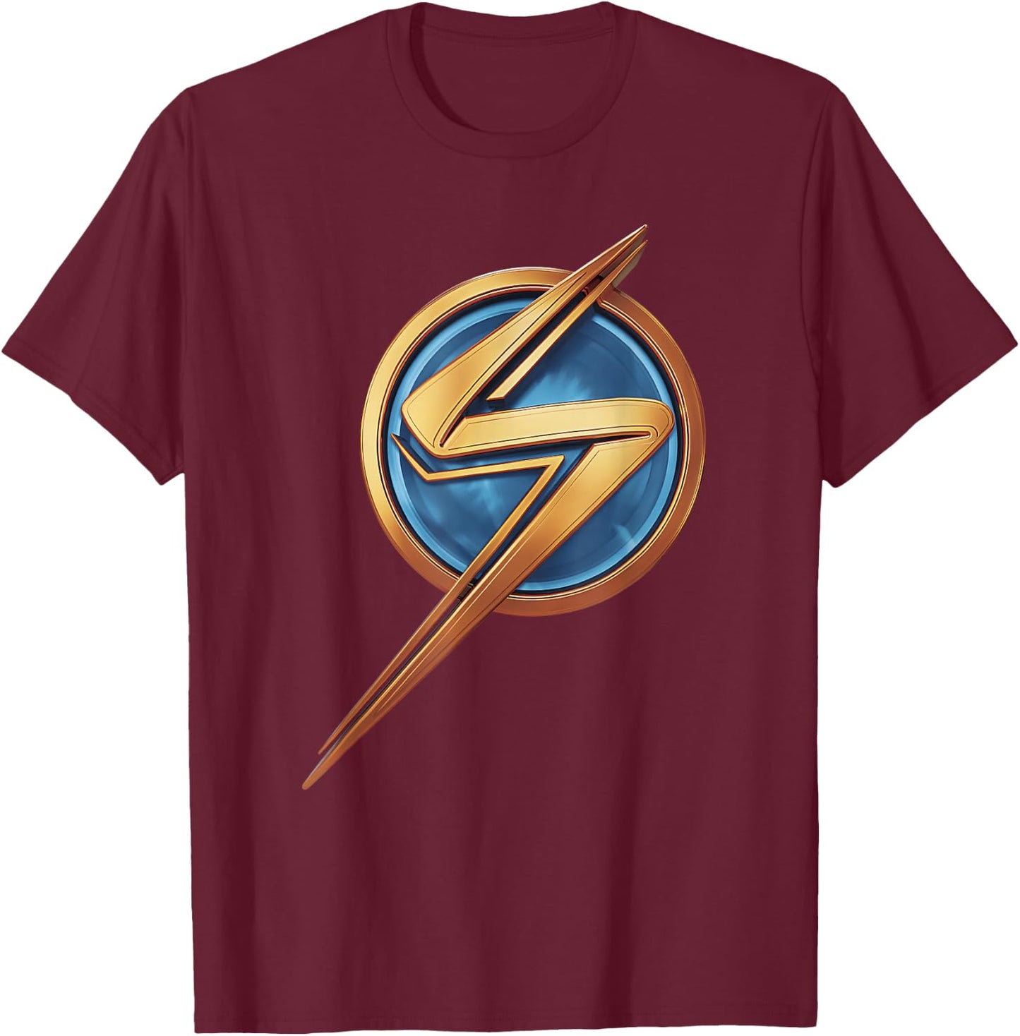 Marvel Ms. Marvel Logo T-Shirt - T-Shirt | Maroon