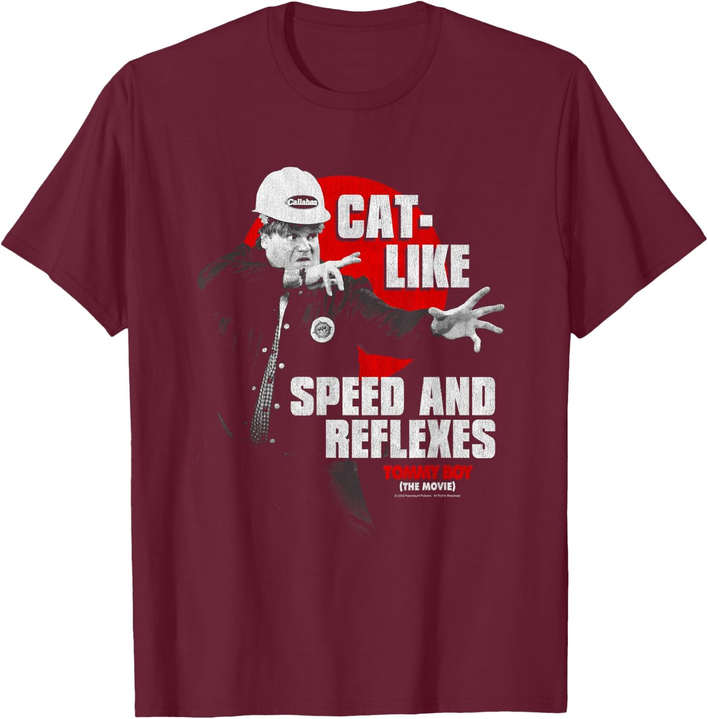 Tommy Boy Cat Like T-Shirt - T-Shirt | Maroon