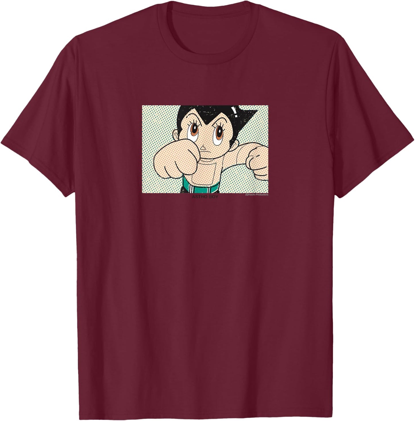 HEROES (ASTRO BOY) (c)TEZUKA PRODUCTIONS T-Shirt - T-Shirt | Maroon
