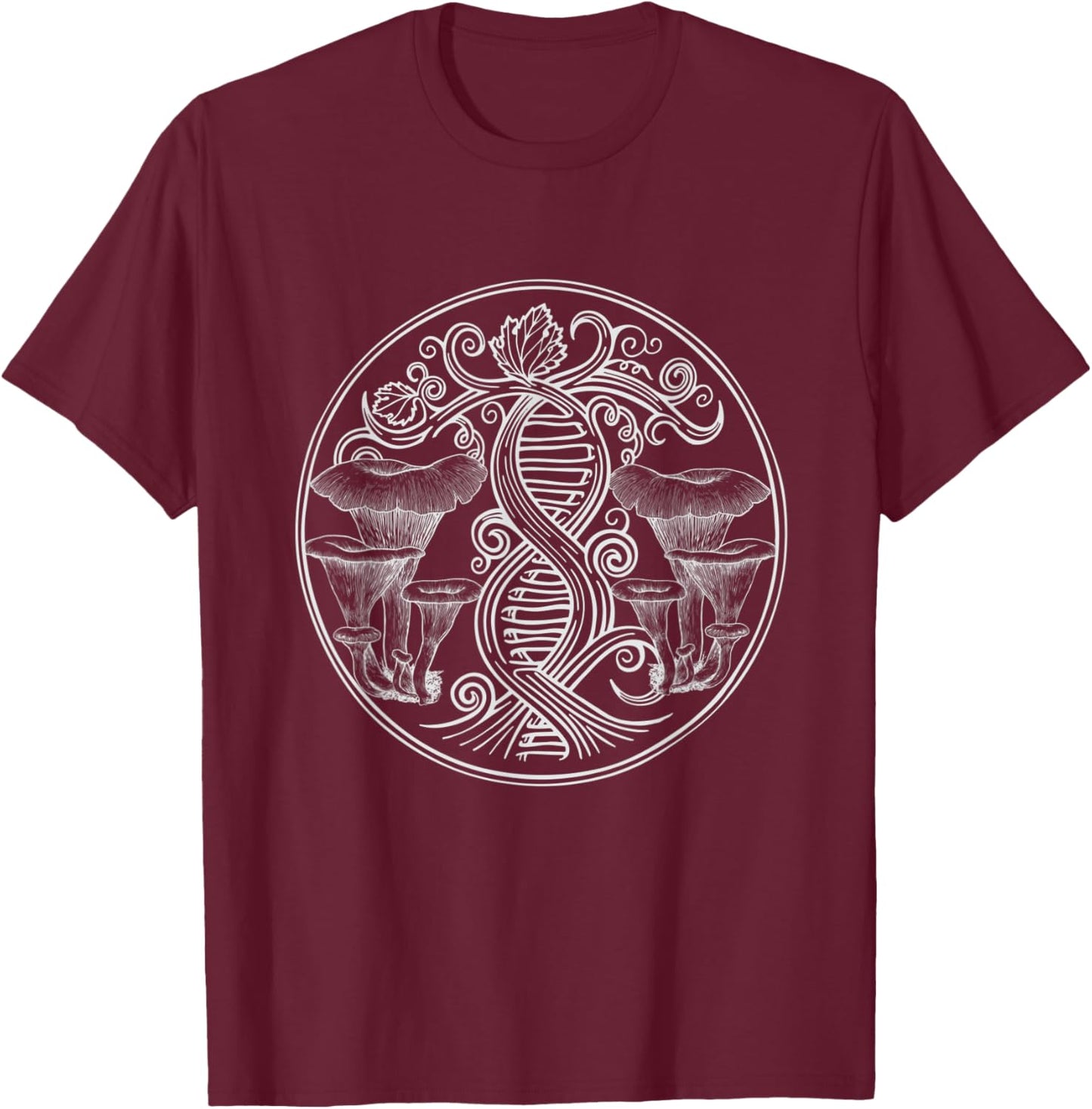 Chanterelle I Mushrooms Collecting Mushrooms Outdoor T-Shirt - T-Shirt | Maroon
