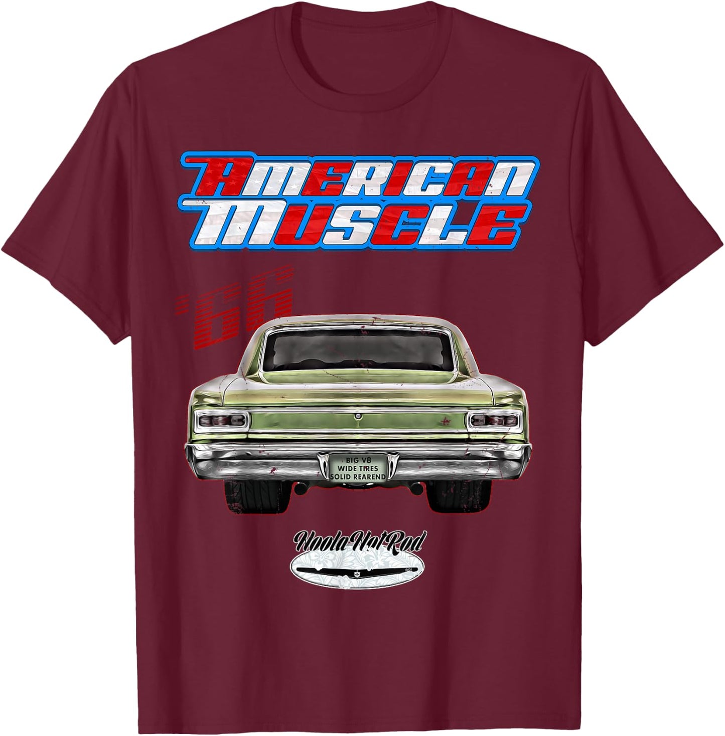 1966 Chevelle,Muscle Car,SS454,SS427,SS396,Hotrod,drag race T-Shirt - T-Shirt | Maroon