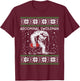 Abdominal Swoleman Yeti Fun Christmas Gym Weightlifter Gift T-Shirt - T-Shirt | Maroon