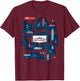 Battleship Battleship Sonar Fight T-Shirt - T-Shirt | Maroon