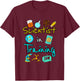 Scientist In Training Science Kids STEM Boys Girls T-Shirt - T-Shirt | Maroon