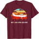 Airplane Pilot Best Dad Flying Gift T-Shirt - T-Shirt | Maroon