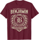 It's A BENJAMIN Thing You Wouldn't Understand Name Vintage T-Shirt - T-Shirt | Maroon