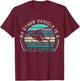 My Other Vehicle is A Helicopter | Funny Helicopter Pilots T-Shirt - T-Shirt | Maroon