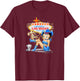 Betty Boop Welcome Las Vegas Small T-Shirt - T-Shirt | Maroon