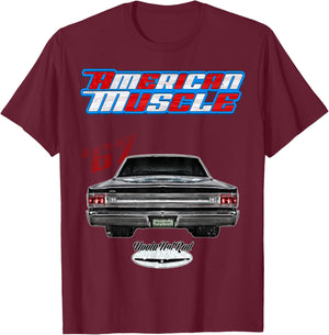 1967,GTX,Belvedere,Satellite,Hot Rod,Muscle Car,Drag Racing T-Shirt - T-Shirt | Maroon