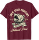 Great Smoky Mountains National Park Tennessee Bear Hike T-Shirt - T-Shirt | Maroon