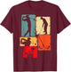 Golf Club Golfer Golfing Boys Kids T-Shirt - T-Shirt | Maroon