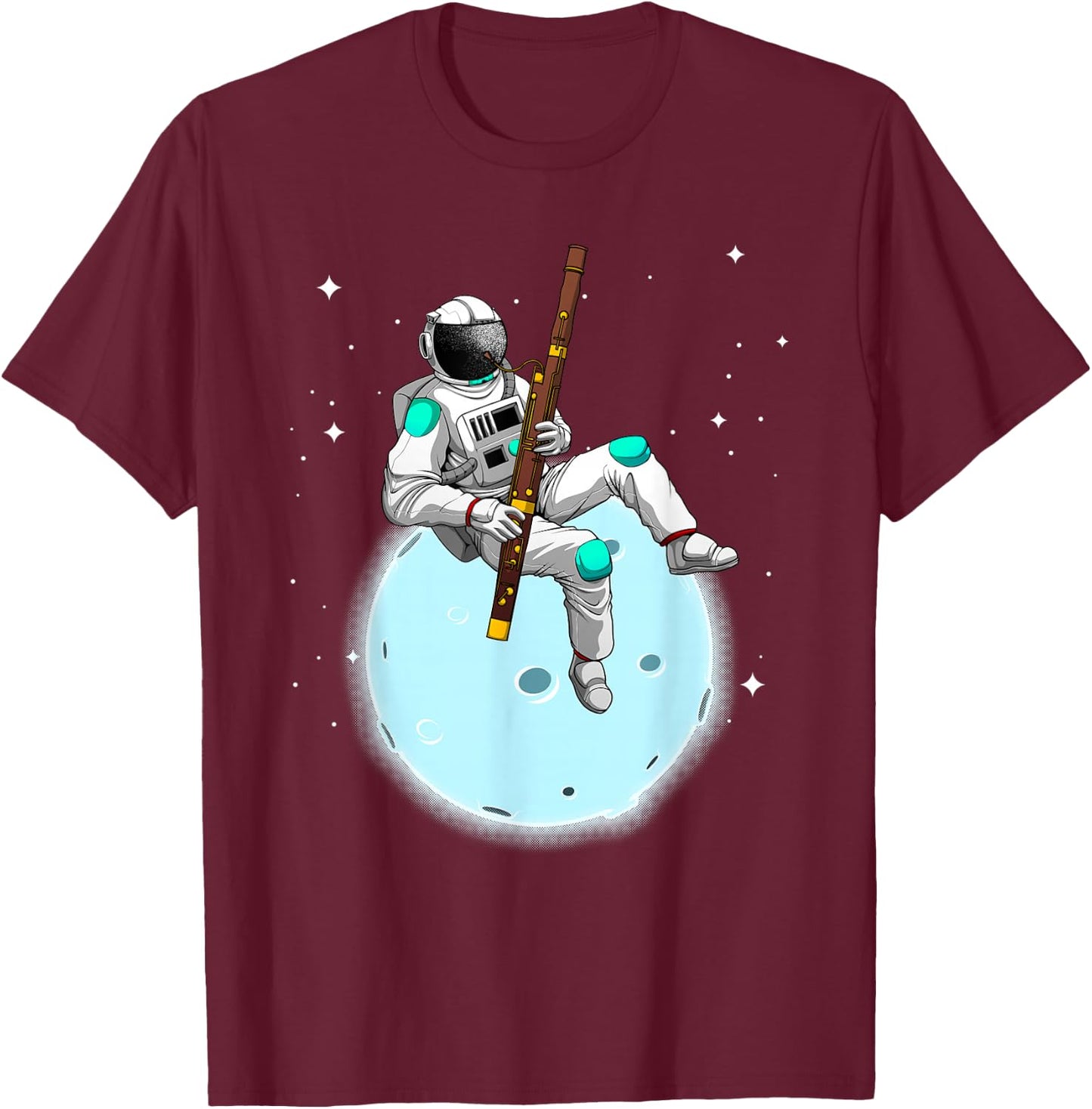 Cool Bassoon Design Women Bassoonist Bassoon Player T-Shirt - T-Shirt | Maroon