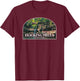 Hocking Hills State Park Ohio Hiking T-Shirt - T-Shirt | Maroon