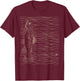 Brown Trout Fly Fishing Dry Fly Tying Fisherman T-Shirt - T-Shirt | Maroon