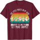 The Little Voices In My Head Keep Telling Me Get More Gnomes T-Shirt - T-Shirt | Maroon