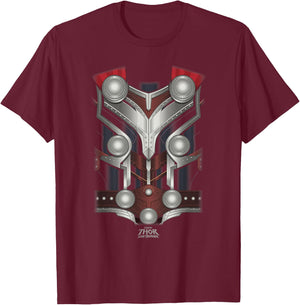 Marvel Thor: Love and Thunder Jane Foster Halloween Costume T-Shirt - T-Shirt | Maroon