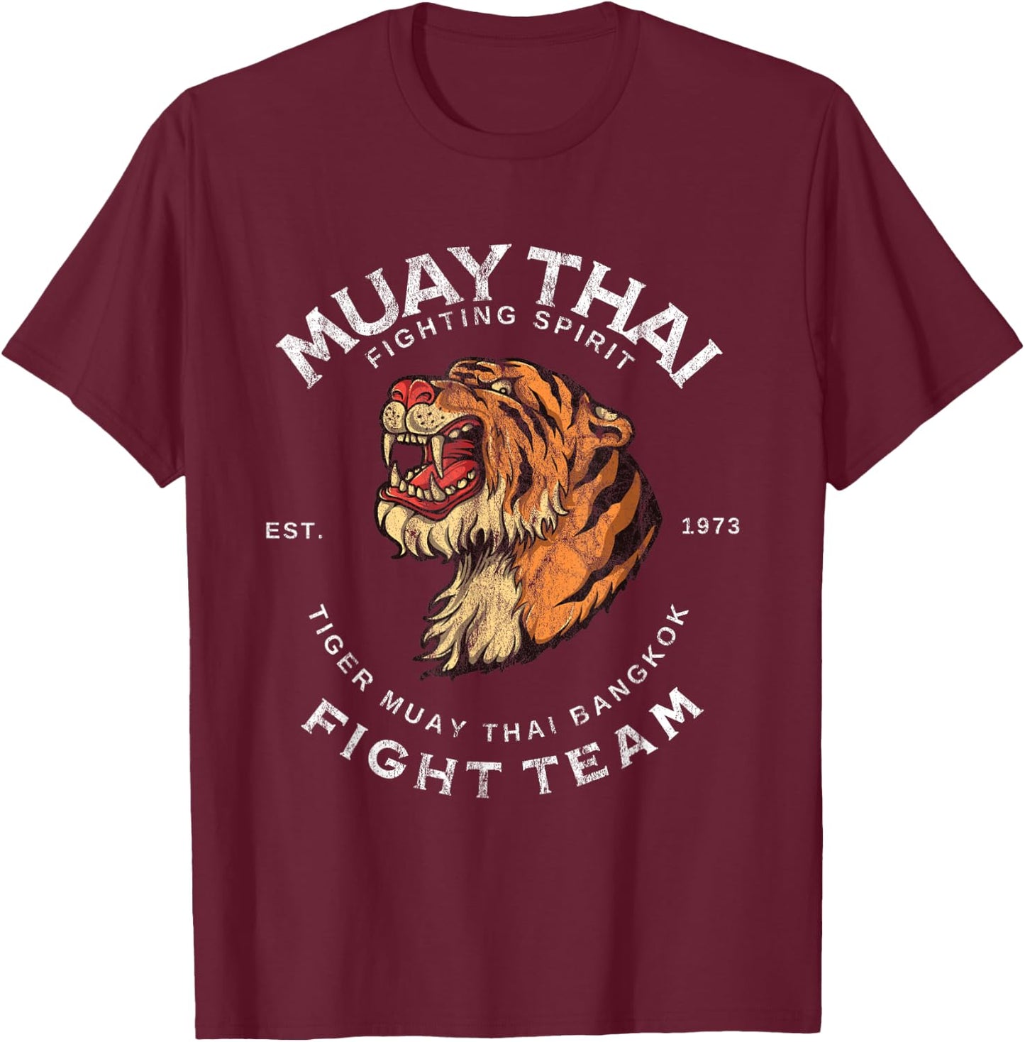 Muay Thai T-Shirt - T-Shirt | Maroon