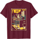 Samurai Warrior Computer Programmer T-Shirt - T-Shirt | Maroon