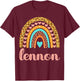 Lennon Lennon Name Birthday Shirt Gift T-Shirt - T-Shirt | Maroon