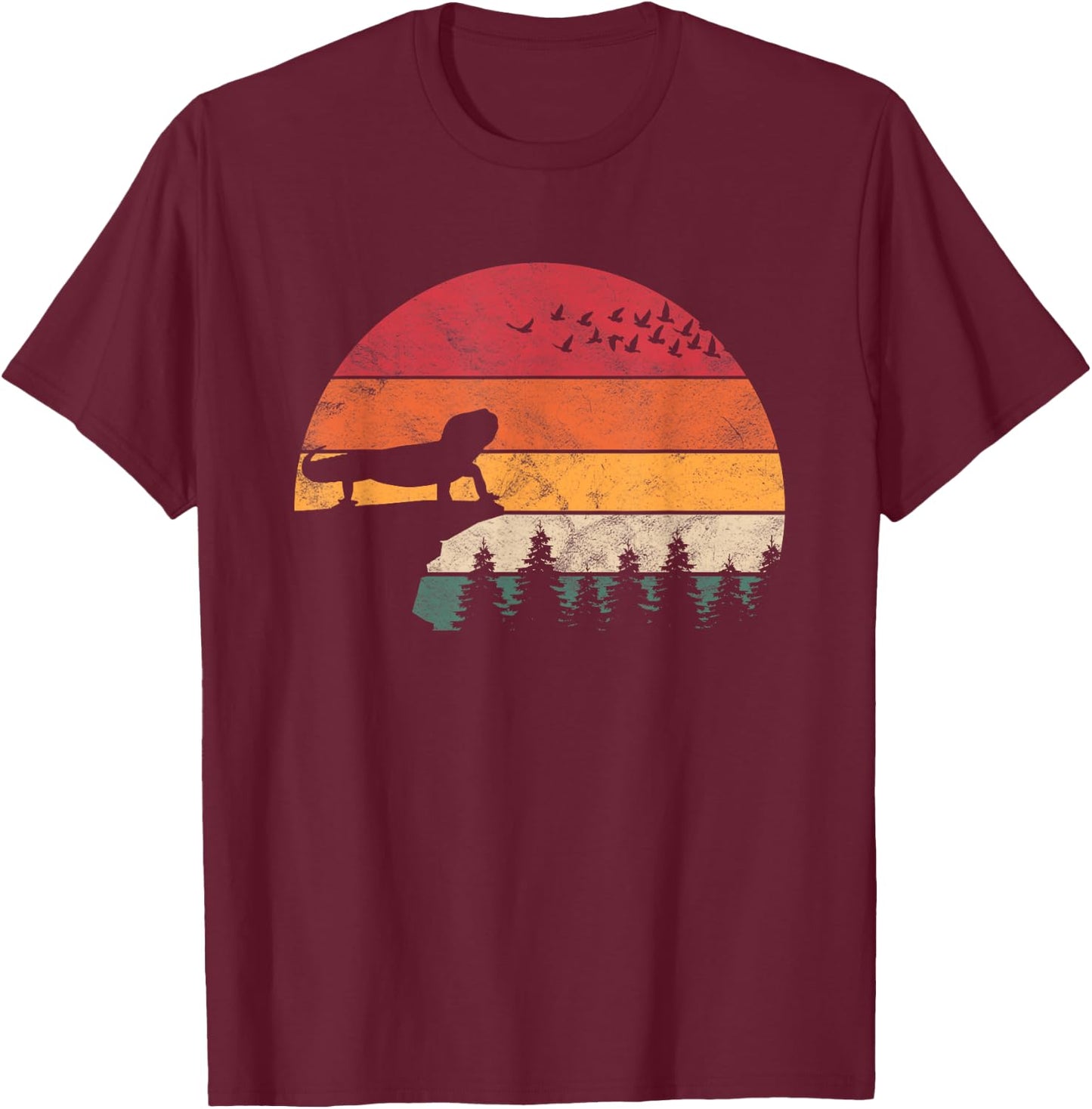 Leopard Gecko Pet Reptile Apparel Lizard Quote Men Women T-Shirt - T-Shirt | Maroon