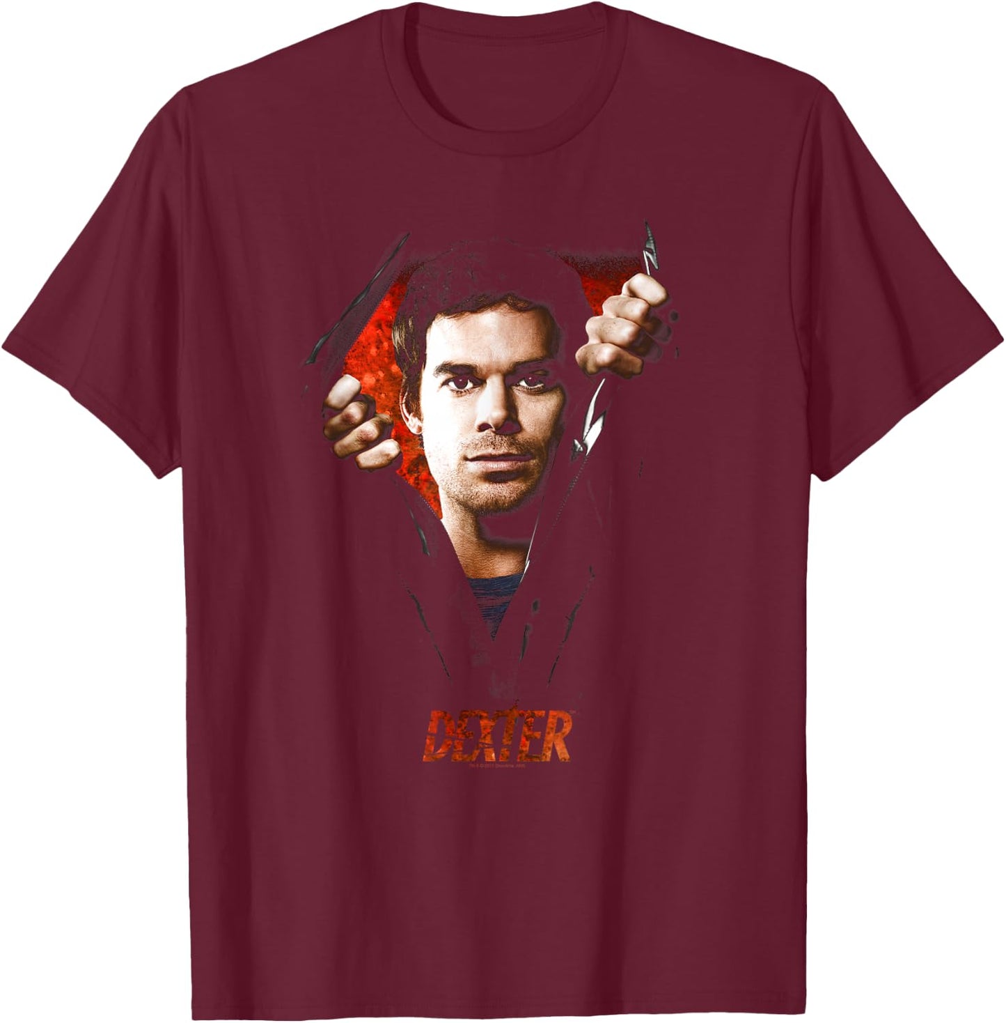 Dexter Body Bad T-Shirt - T-Shirt | Maroon