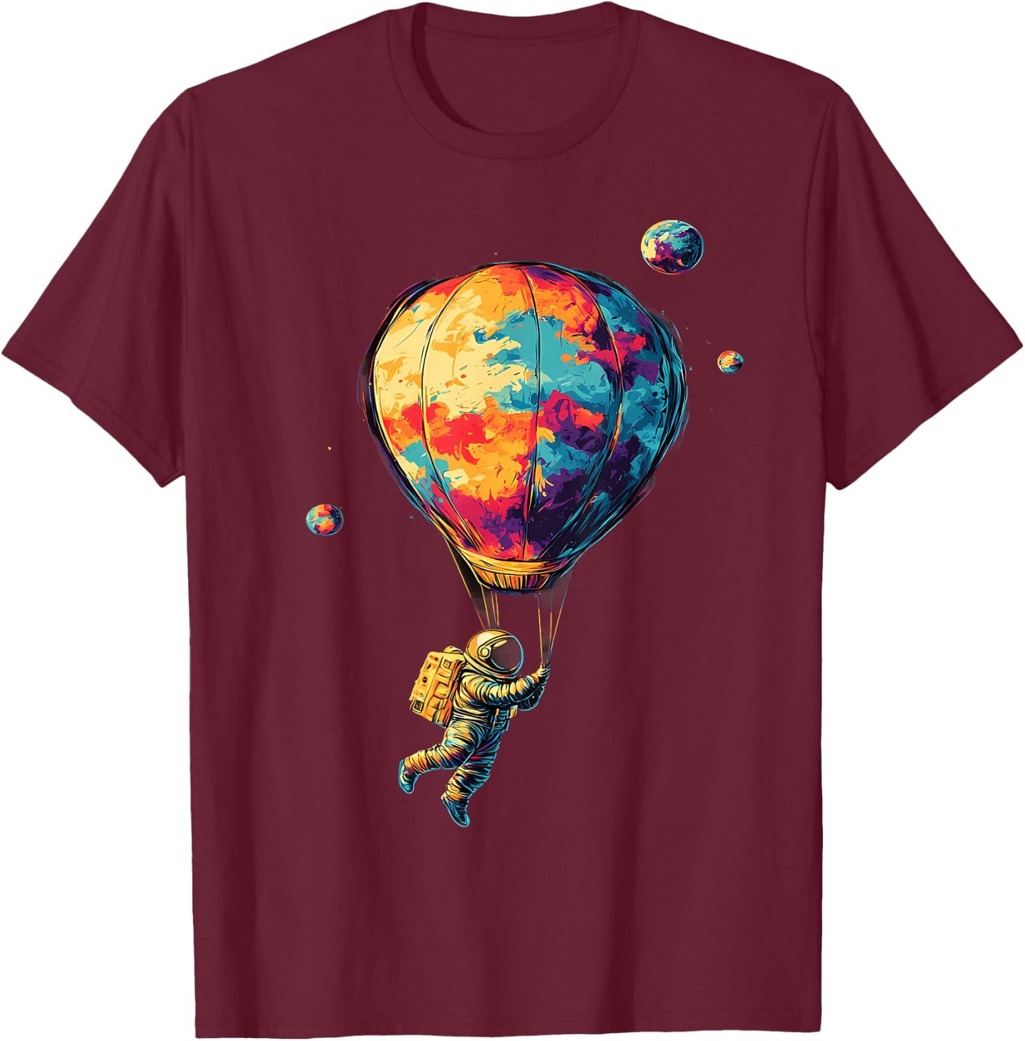 Hot Air Balloon Ride Festival Hot Air Ballooning T-Shirt - T-Shirt | Maroon