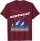 Snowmass Colorado - USA Ski Resort 1980s Retro Shirt T-Shirt - T-Shirt | Maroon