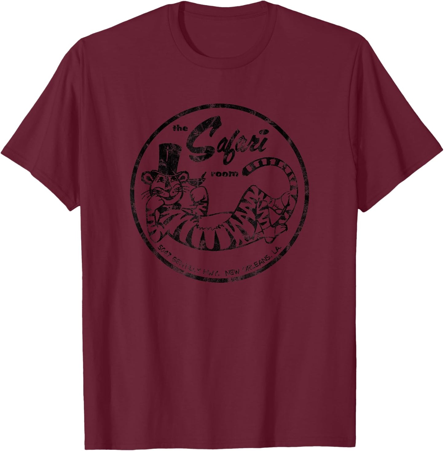 Vintage New Orleans Louisiana Small T-Shirt - T-Shirt | Maroon