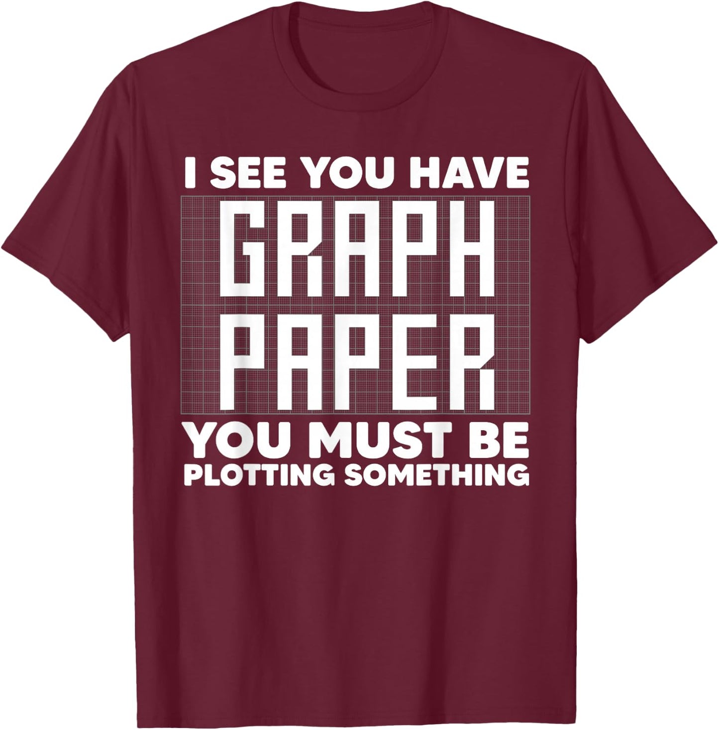 Funny Math Art Women Mathematics Student Math Lover T-Shirt - T-Shirt | Maroon