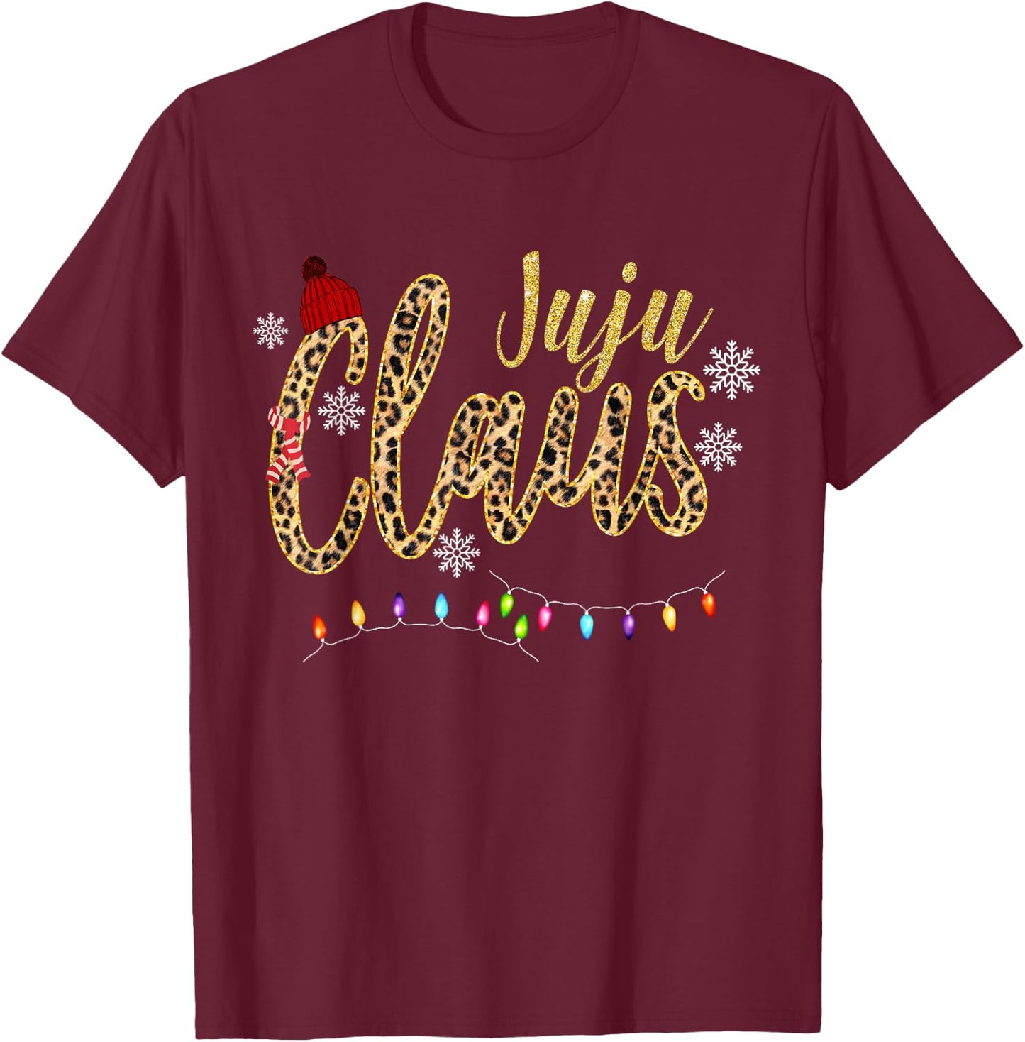 Juju Claus - Christmas gift T-Shirt - T-Shirt | Maroon