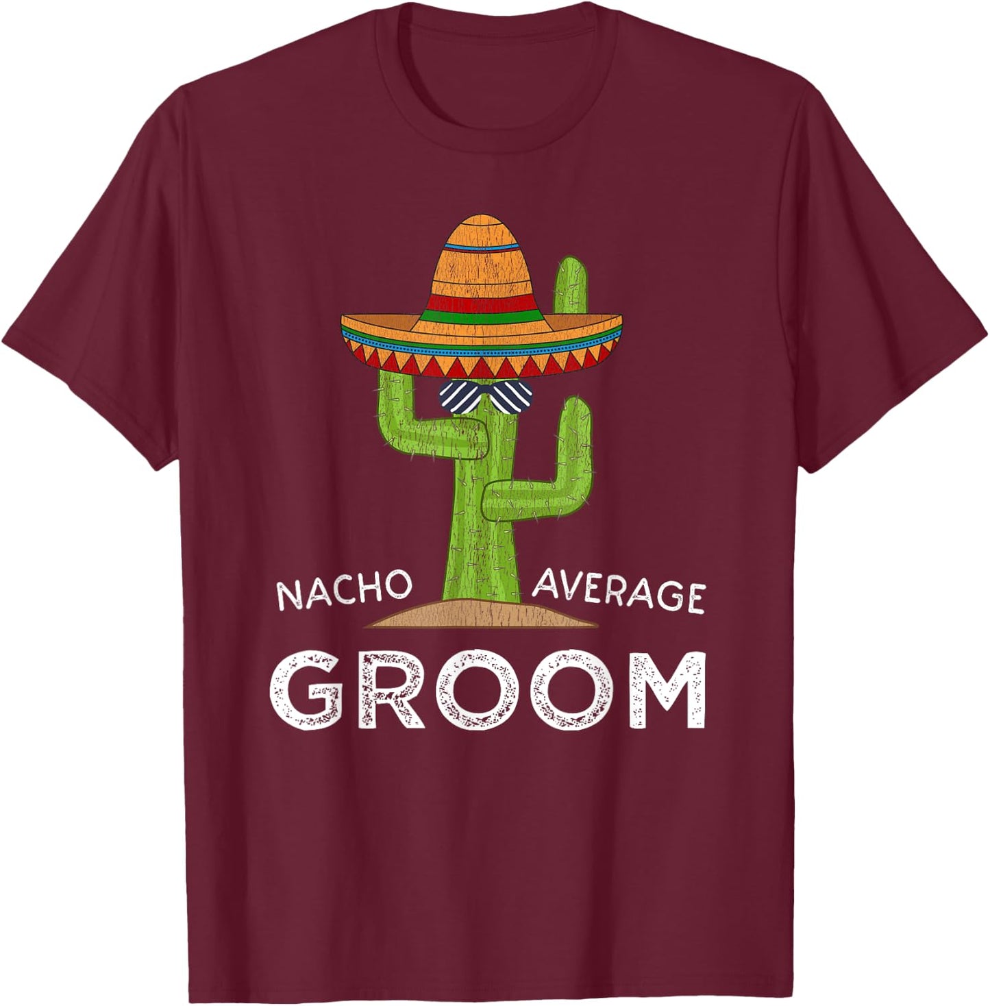 Fun Hilarious Groom Humor | Funny Saying Groom T-Shirt - T-Shirt | Maroon