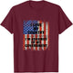 I Love My Country, I'm Ashamed of My Government T-Shirt - T-Shirt | Maroon