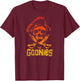 The Goonies Pirate Skull and Swords Ombre Movie T-Shirt - T-Shirt | Maroon