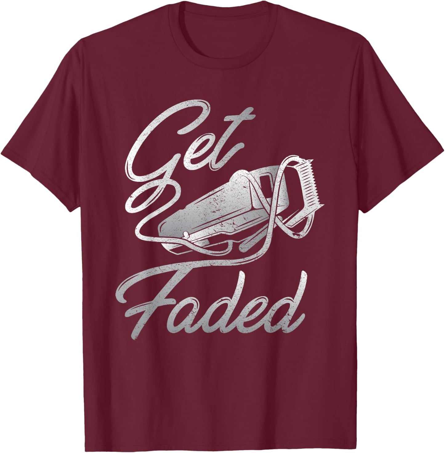 Barber I Barbershop I Hairdresser T-Shirt - T-Shirt | Maroon