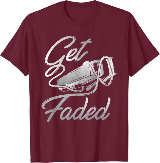 Barber I Barbershop I Hairdresser T-Shirt - T-Shirt | Maroon