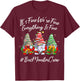 Bus Monitor Crew Xmas Everything Is Fine Christmas Gnomie T-Shirt - T-Shirt | Maroon