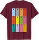 Math Multiplication Tables Learning for Kids T-Shirt - T-Shirt | Maroon