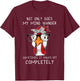 not only does my mind wander sometimes it walks Chicken T-Shirt - T-Shirt | Maroon