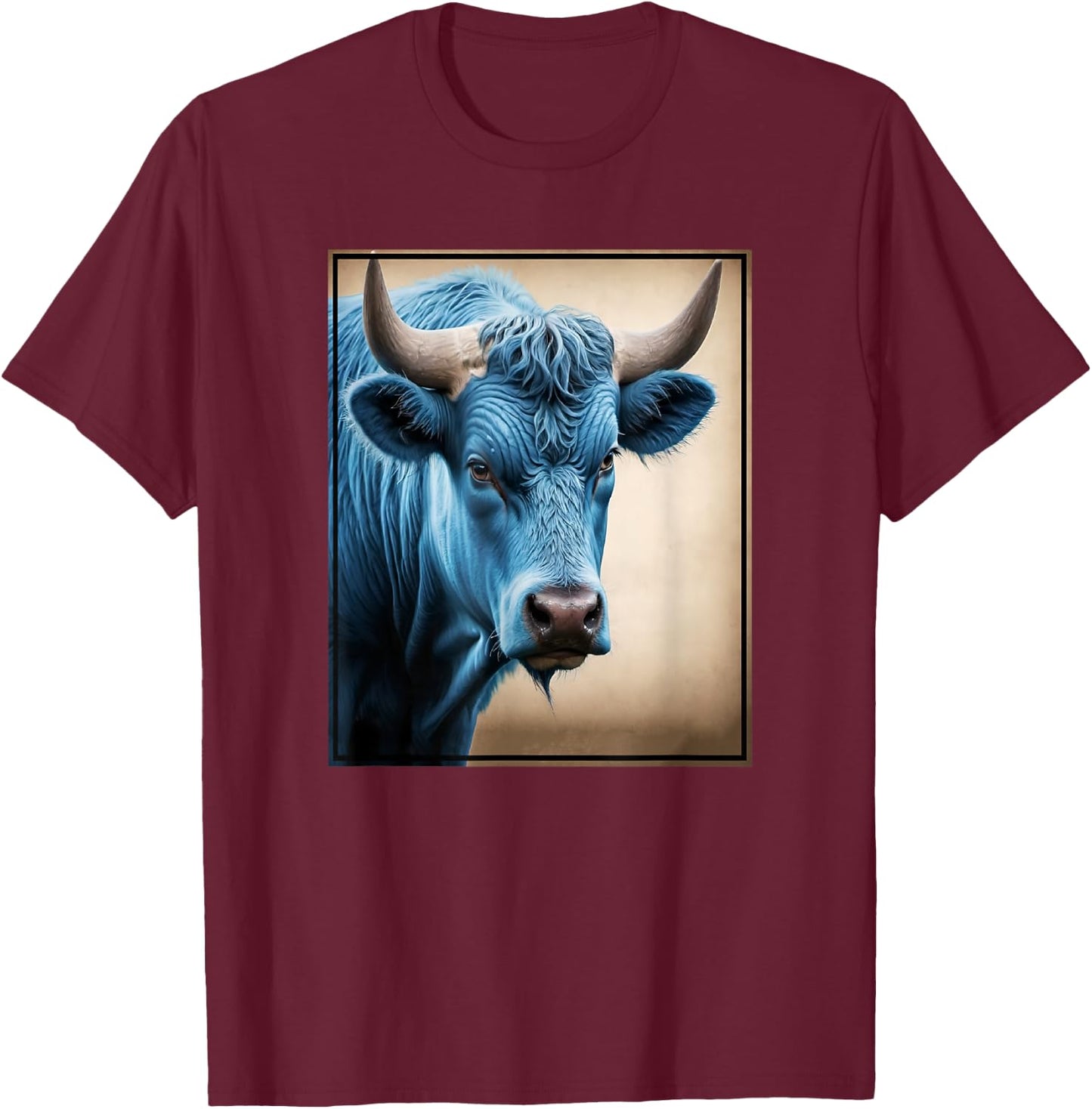 Babe The Blue OX T-Shirt - T-Shirt | Maroon