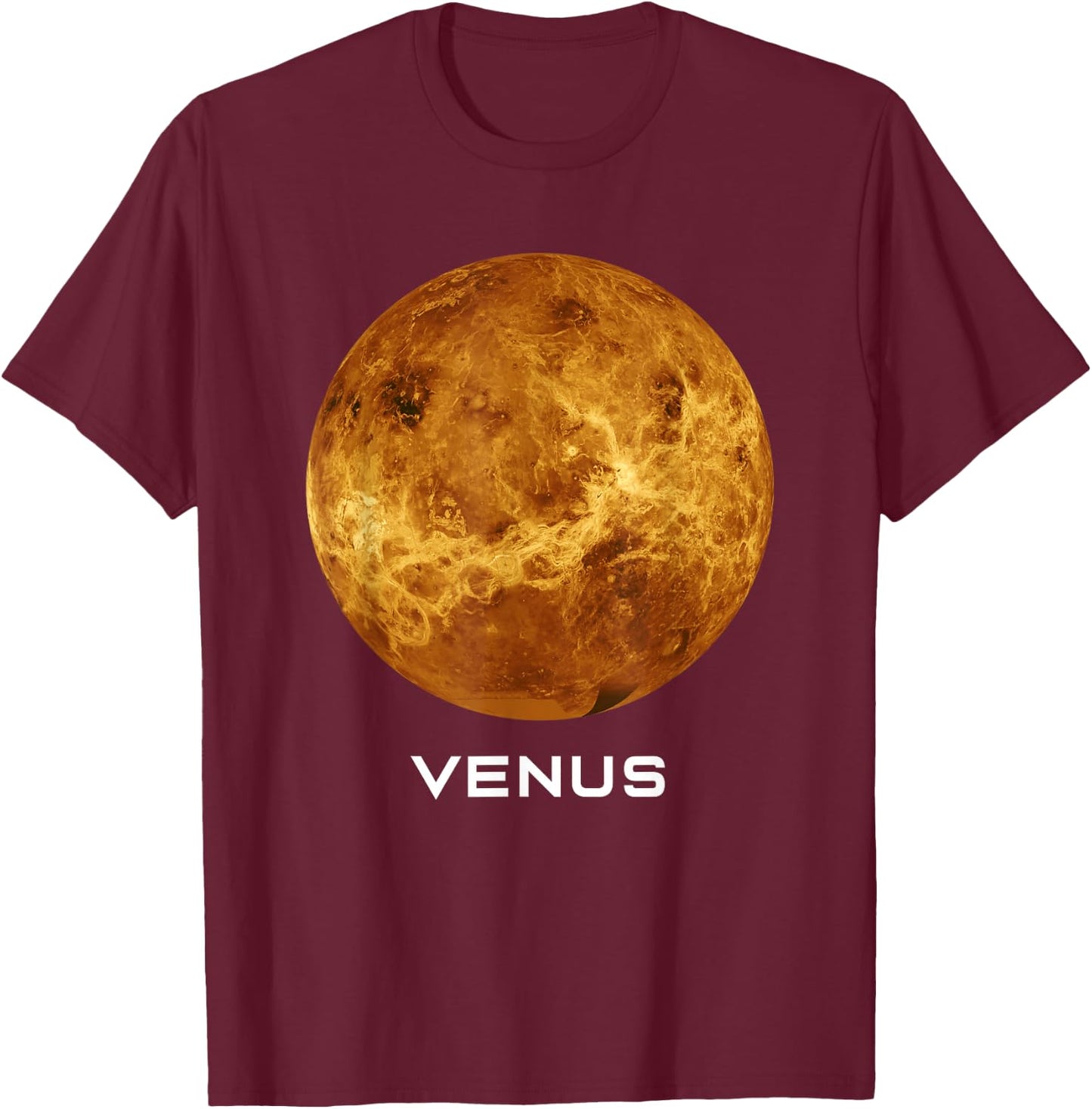 Venus , Perfect Gift Astronomy Lovers T-Shirt - T-Shirt | Maroon